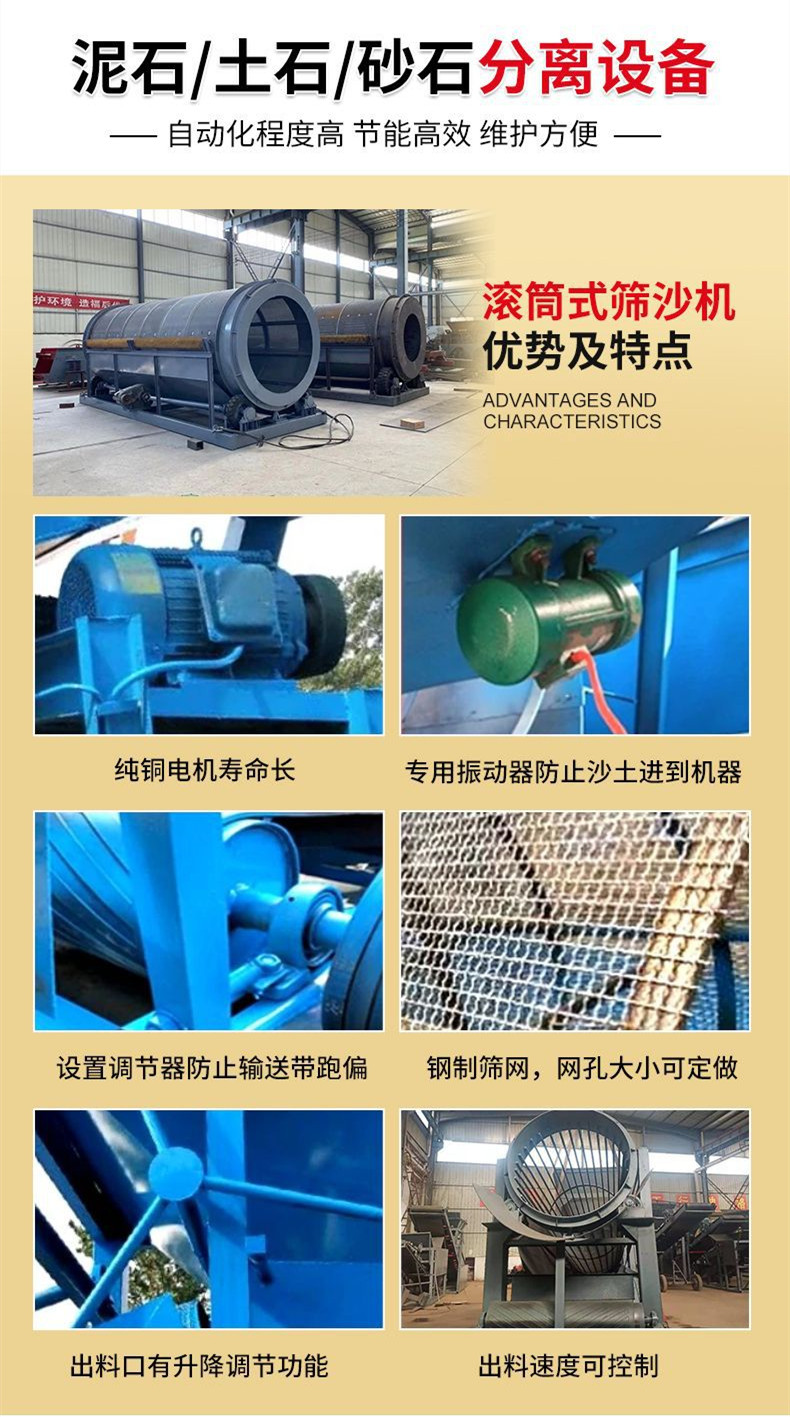 Decoration waste treatment machine, household waste sorting machine, waste recycling and sorting equipment, Chuang He