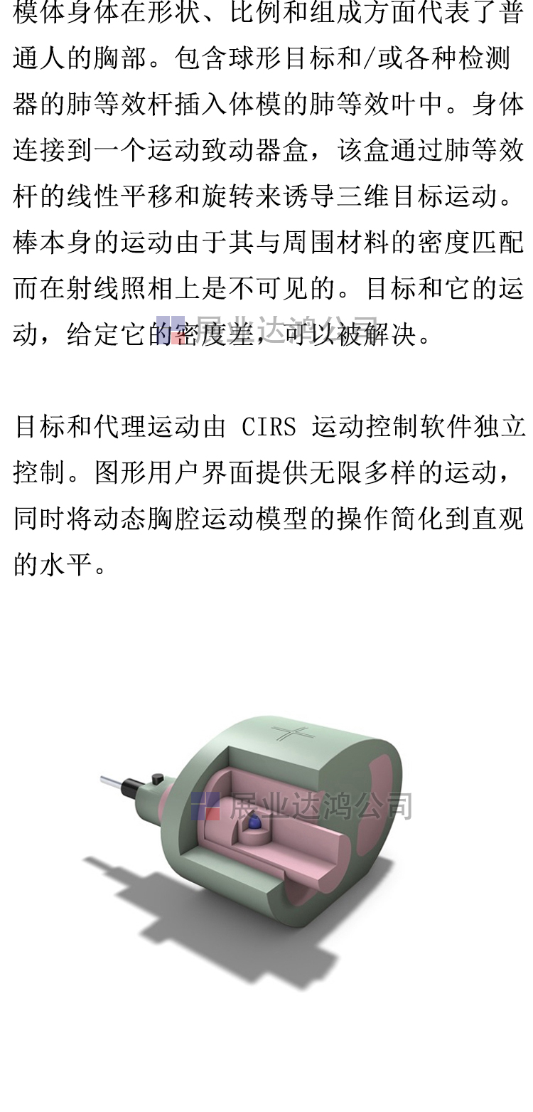 US CIRS 008A Dynamic Chest Phantom CT Diagnosis and Detection Phantom Image Guided Acquisition Phantom