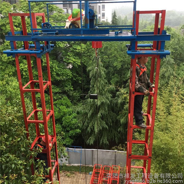 Genfa Building Construction Special Gantry Elevator Elevators for High Altitude Operation Cargo Elevator Lifting Special Gantry Crane