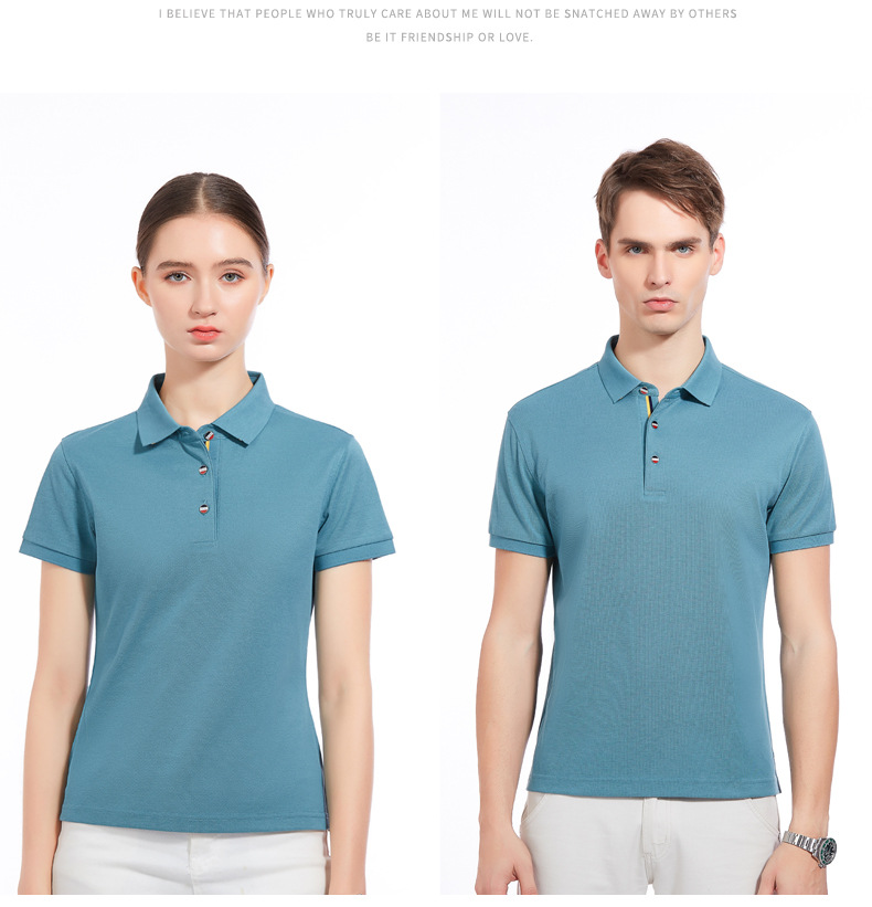 POLO Shirt Customized Workwear Summer Short Sleeve Polo T-shirt Customized Group Advertising Cultural Shirt Customized Logo