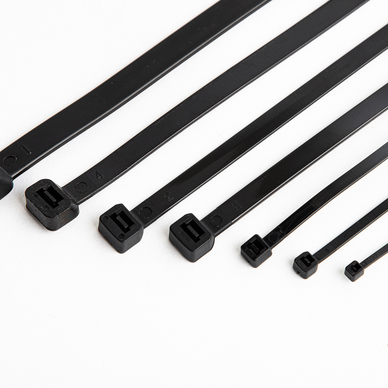 Manufacturer customized low temperature resistant self-locking nylon tie plastic tie Cable tie