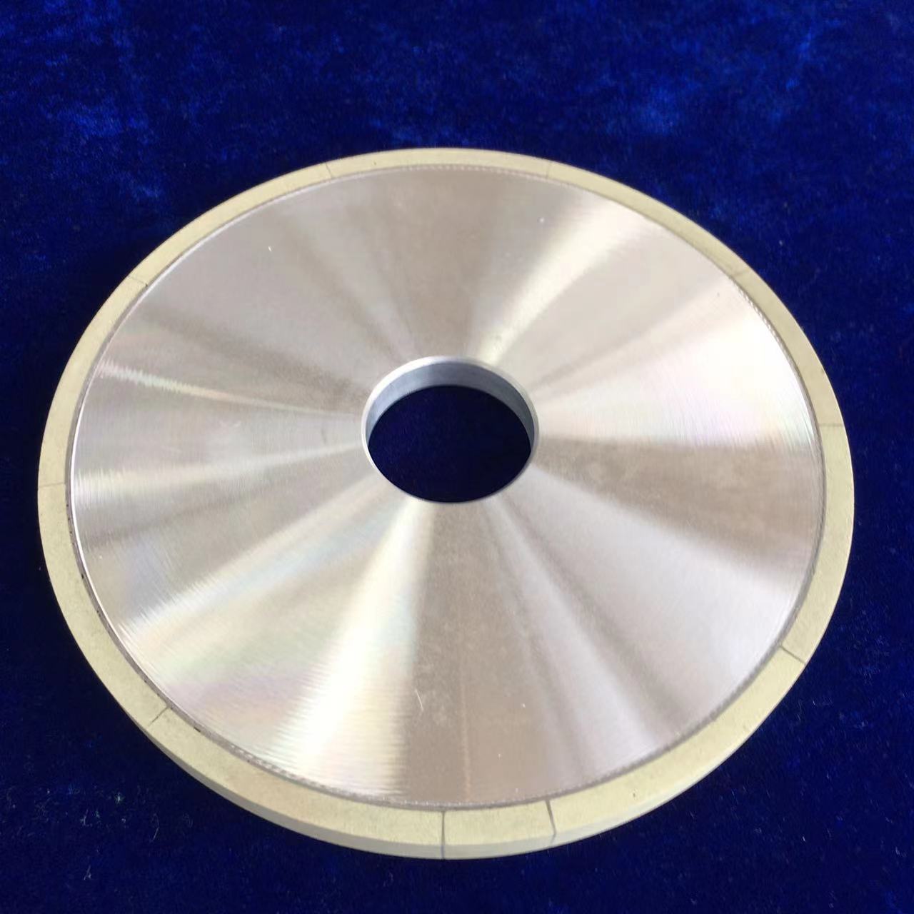 Kemei brand single crystal diamond grinding wheel ceramic bowl or parallel diamond sand wheel 150 * 10 * 32