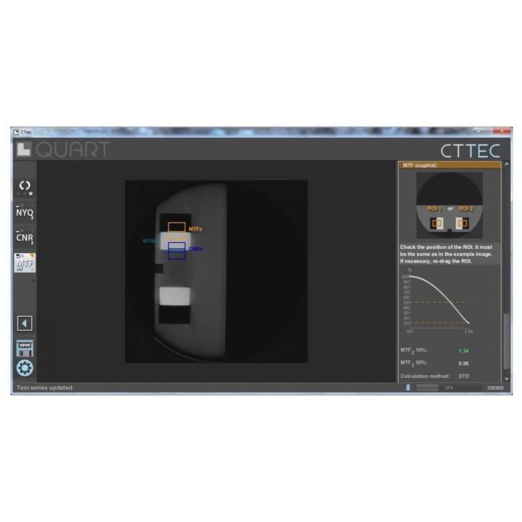 German QUART DVT_ AP CBCT testing phantom Dental 3D testing phantom CT image quality testing phantom