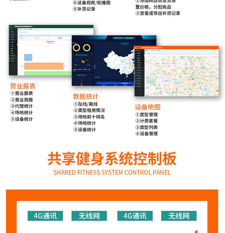 Shared Fitness System Software Sharing Software PC Management Backend PHP Development