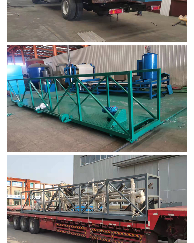 Truss type mud scraper sedimentation tank mud water separator tank width 5 meters stainless steel material Weishuo Environmental Protection