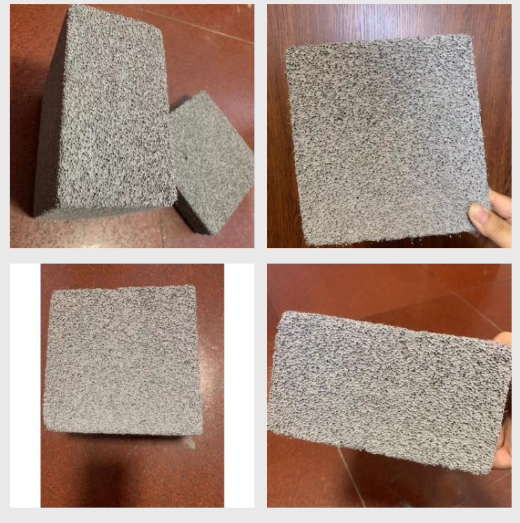 Foamed cement insulation board, inorganic reinforced fiber cement foam board, Class A fireproof isolation belt dedicated