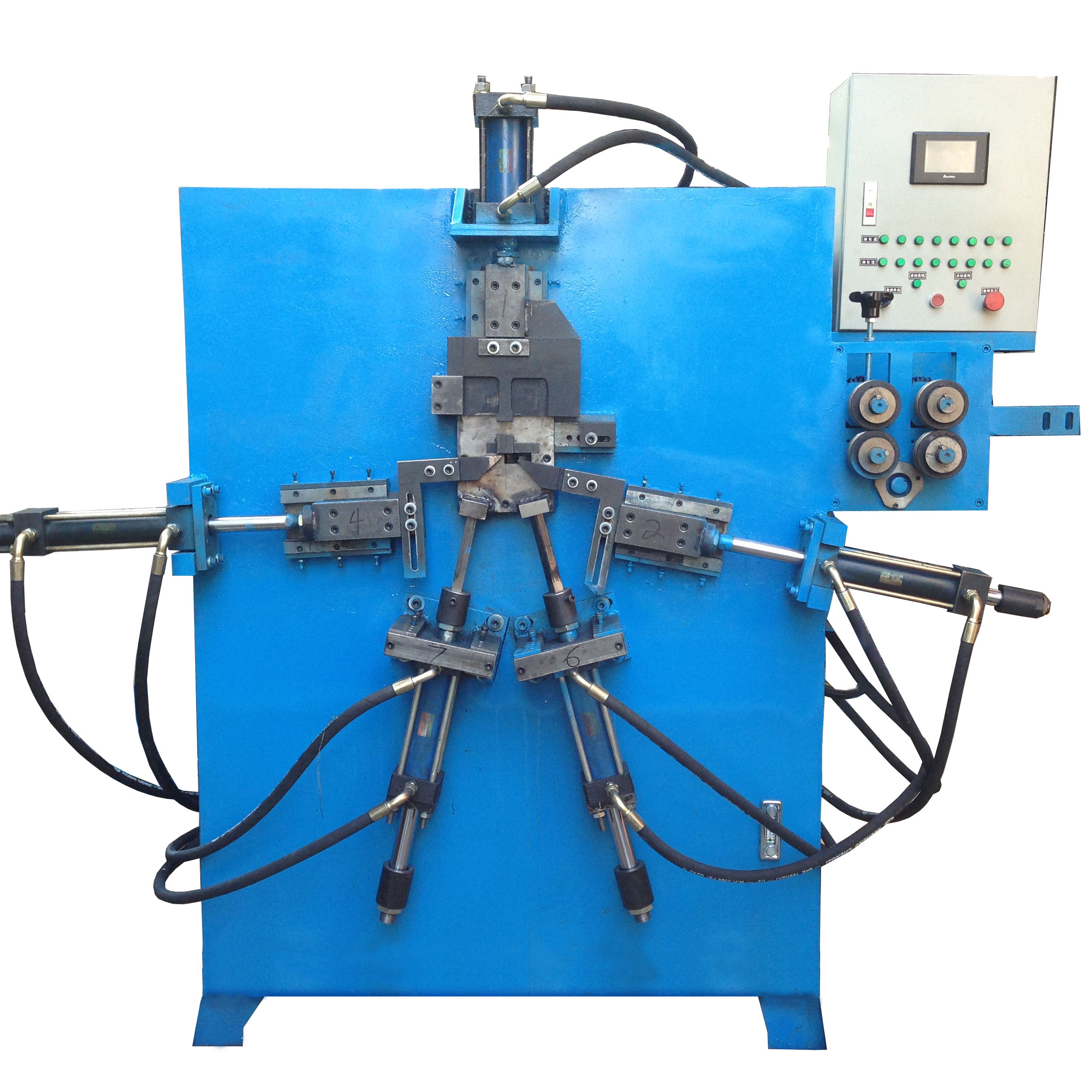 Supplying various shapes of forming machines, fully automatic hydraulic crimping wire crimping machines