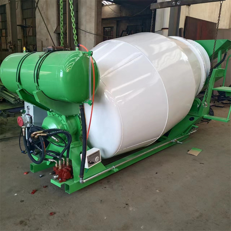 Supply of concrete mixing tank 1-15 cubic meters commercial mixed mortar pre storage tank Customized cement mixing storage tank