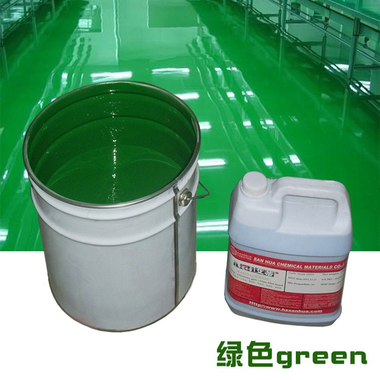 Factory workshop wear-resistant and compressive epoxy self-leveling paint small bucket 30kg packaging