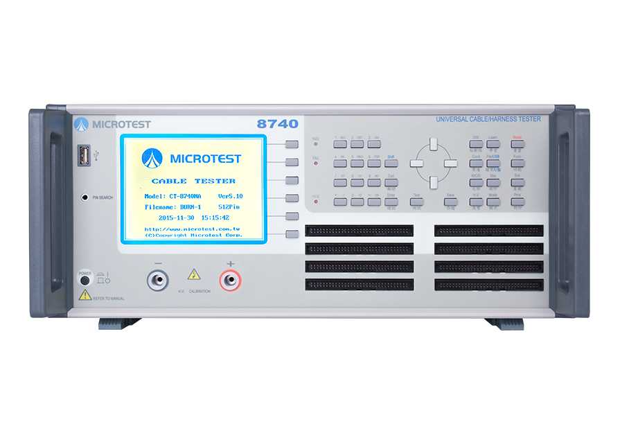 8740NAK 8740NK MICROTEST YIHE Wire Tester Wiring Testing Machine Maintenance