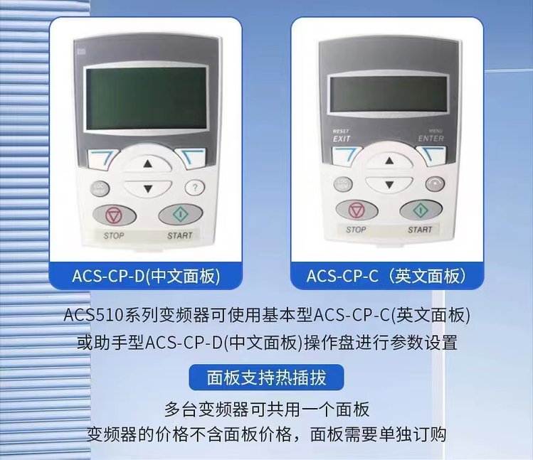 ACS355-03E-09A8-2 ABB ACS355 Mechanical Series Inverter Adaptable Power 2.2KW