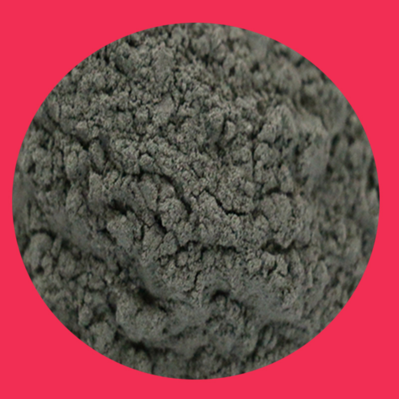 Grey high-quality mineral composite materials with good conductivity and flowability as resistance reducing agents