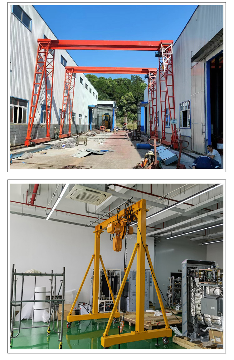 Supply of electric gantry crane Gantry crane 10 ton industrial crane trolley hoisting equipment gantry