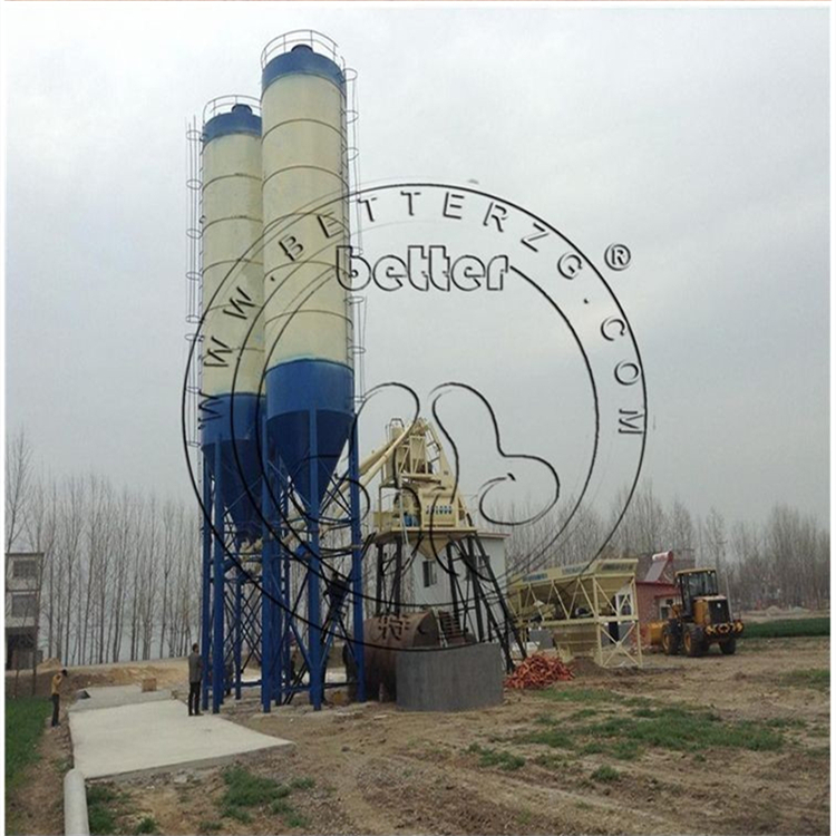 Baite Heavy Industry HZS Large Concrete Mixing Station Fixed Mixing Equipment Site Specific Commercial Mixing Station