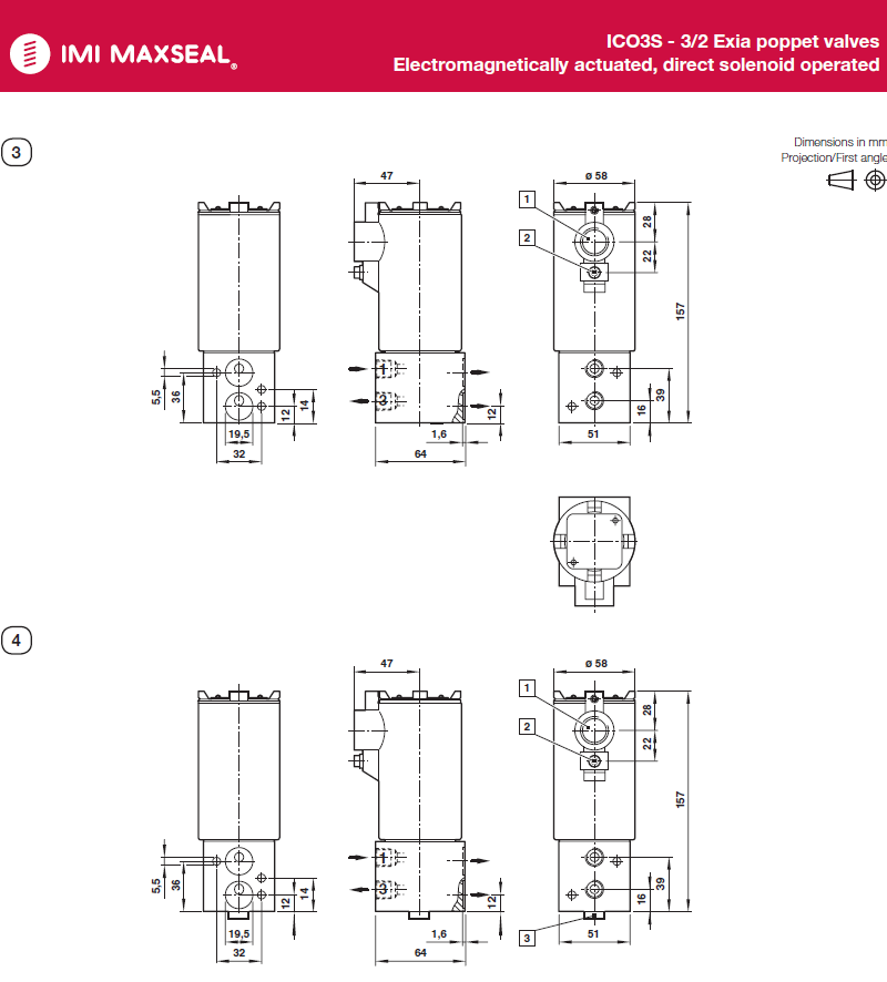 MAXSEAL stainless steel explosion-proof solenoid valve Y013AA1H1BS under German Helon HERION is sold at a special discount