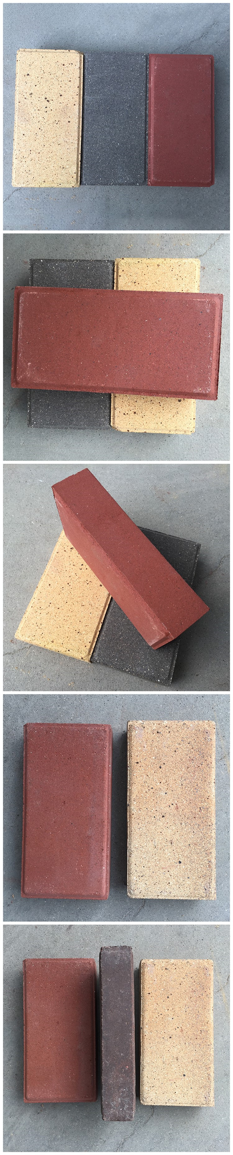 Xintai Supply Sintered Brick Landscape Brick Square Paving Brick Pedestrian Road Facing Brick 200 * 100 * 50