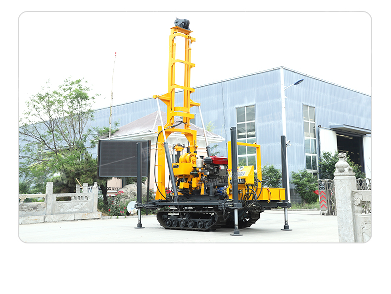 HWL-230 hydraulic water well drilling rig exploration core water circulation drilling machine household irrigation well