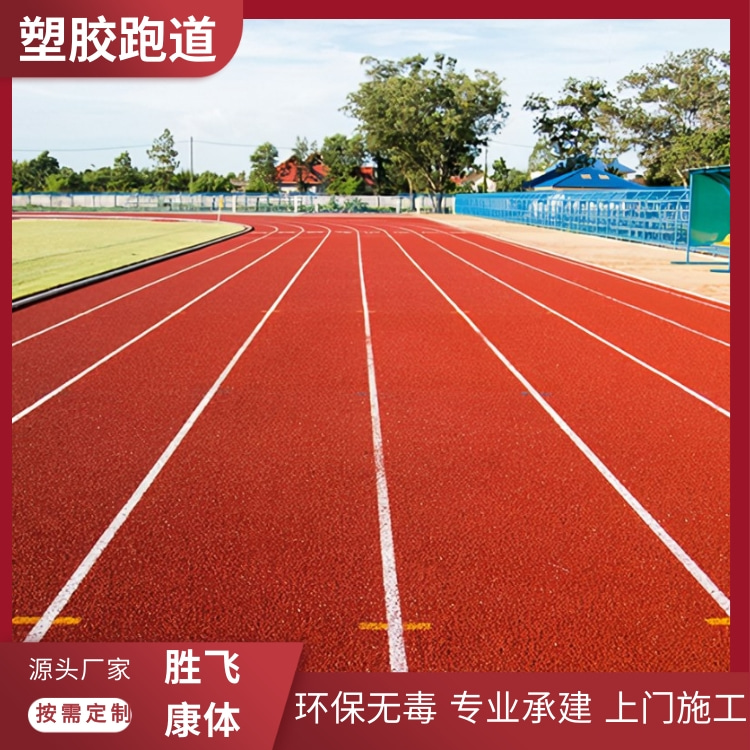 Undertake the construction of plastic runway to undertake the prefabricated mixed type fully plastic and breathable engineering of school playground