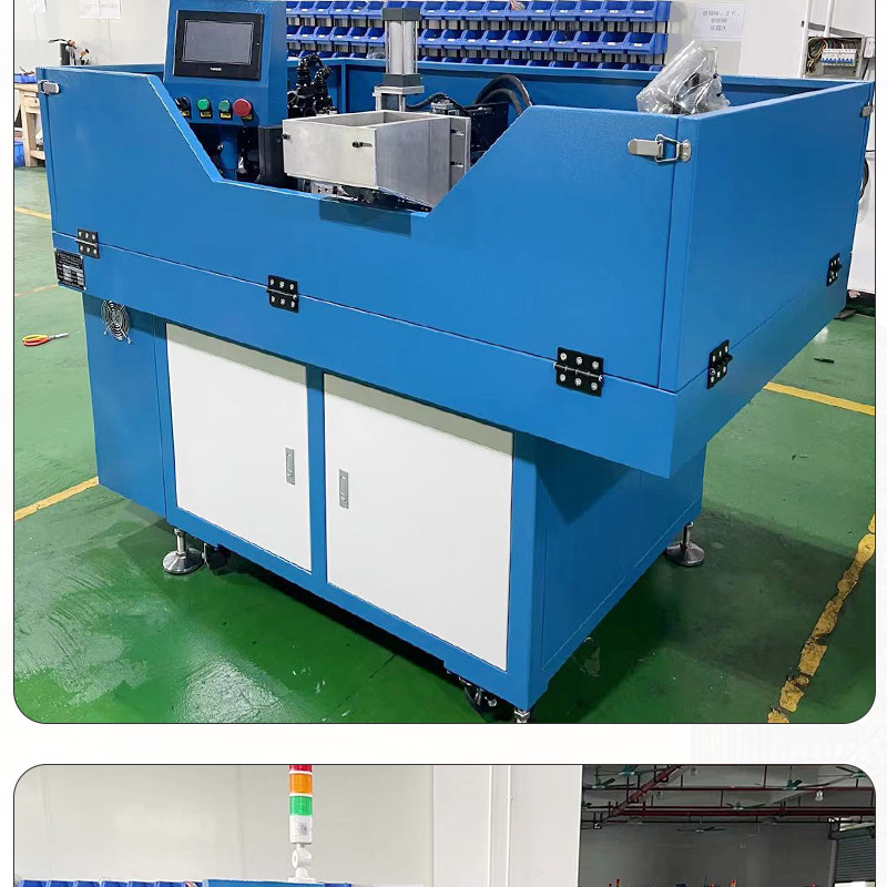 Circular tube horizontal drilling and tapping integrated machine, fully automatic loading and unloading, automatic hole turning and tapping rotary table machine, customized processing