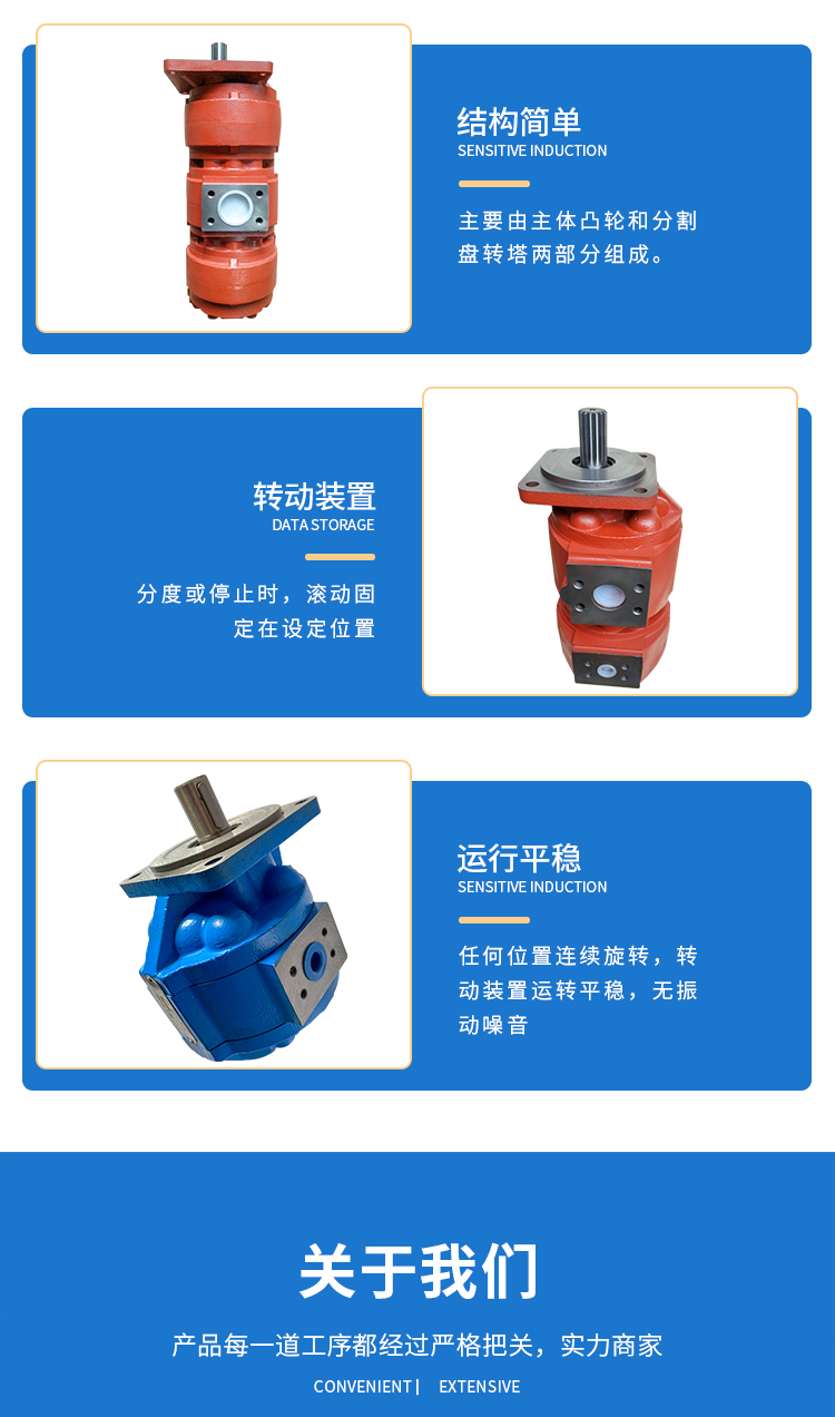 Lingong 953 supporting gear pump 4120001715 hydraulic pump runs stably, and cast iron is durable