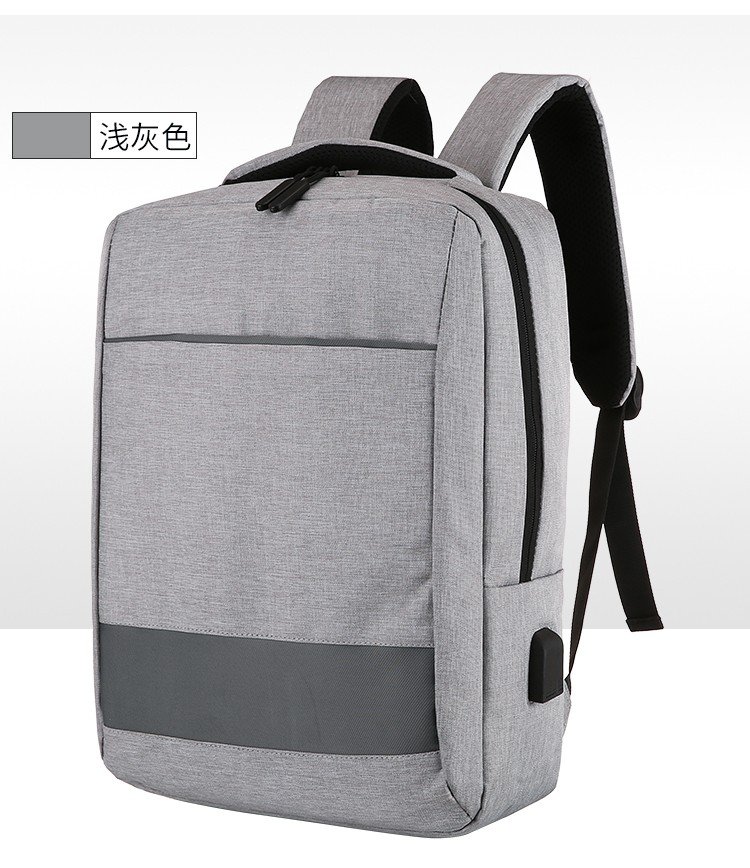 【 Customized 】 Men's backpack with large capacity and multifunctional laptop backpack for students