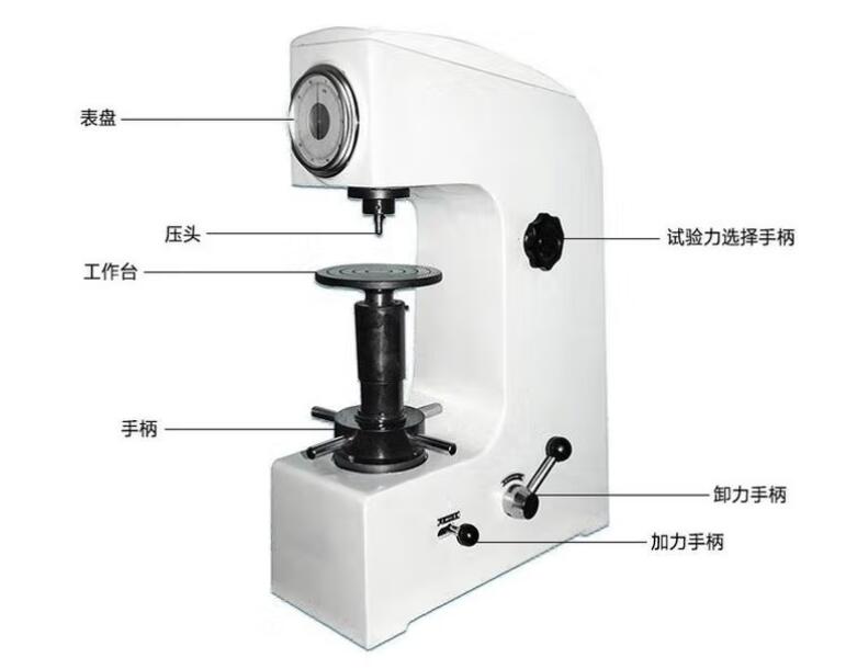 HR-150A Rockwell Hardness Tester High Precision Rockwell Hardness Tester HRC-3 Desktop Metal Hardness Tester