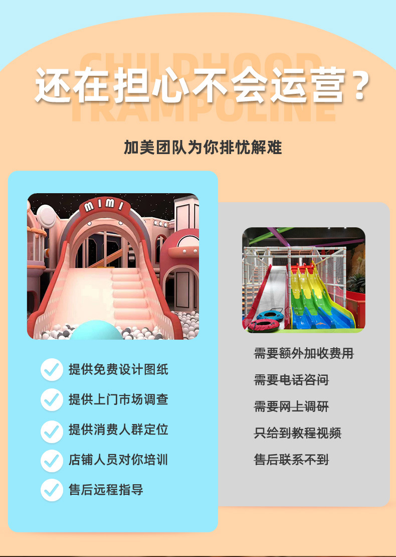 Factory customized indoor mischievous castle children's playground equipment slide pool parent-child restaurant amusement facilities