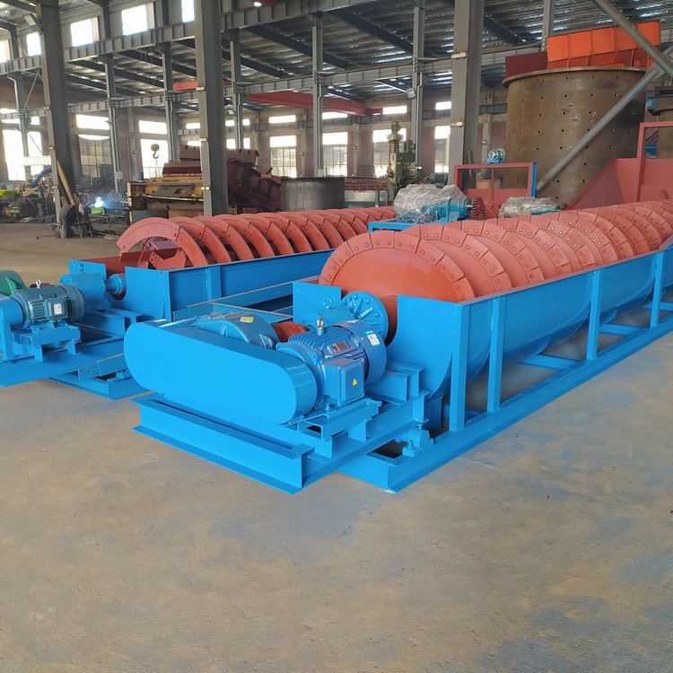 Sand Field Spiral Sand Washing Machine Single Axis Double Axis Spiral Sand Washing Machine Jiaolong Stone Powder Cleaning Equipment