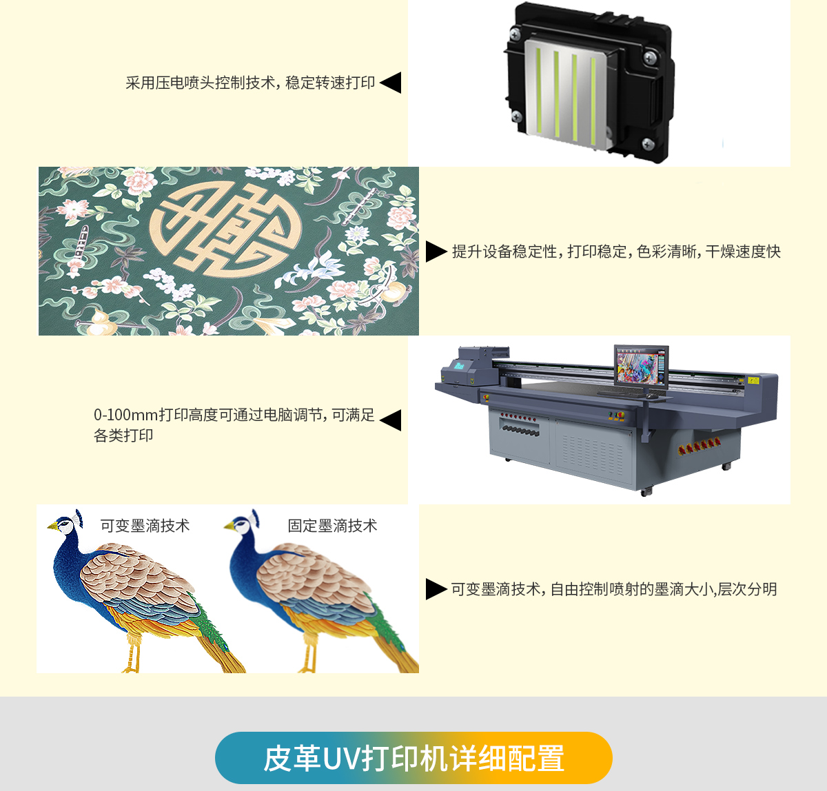 Wancai Silk Ring Foot Pad UV Printer Leather UV Tablet Printer Manufacturer