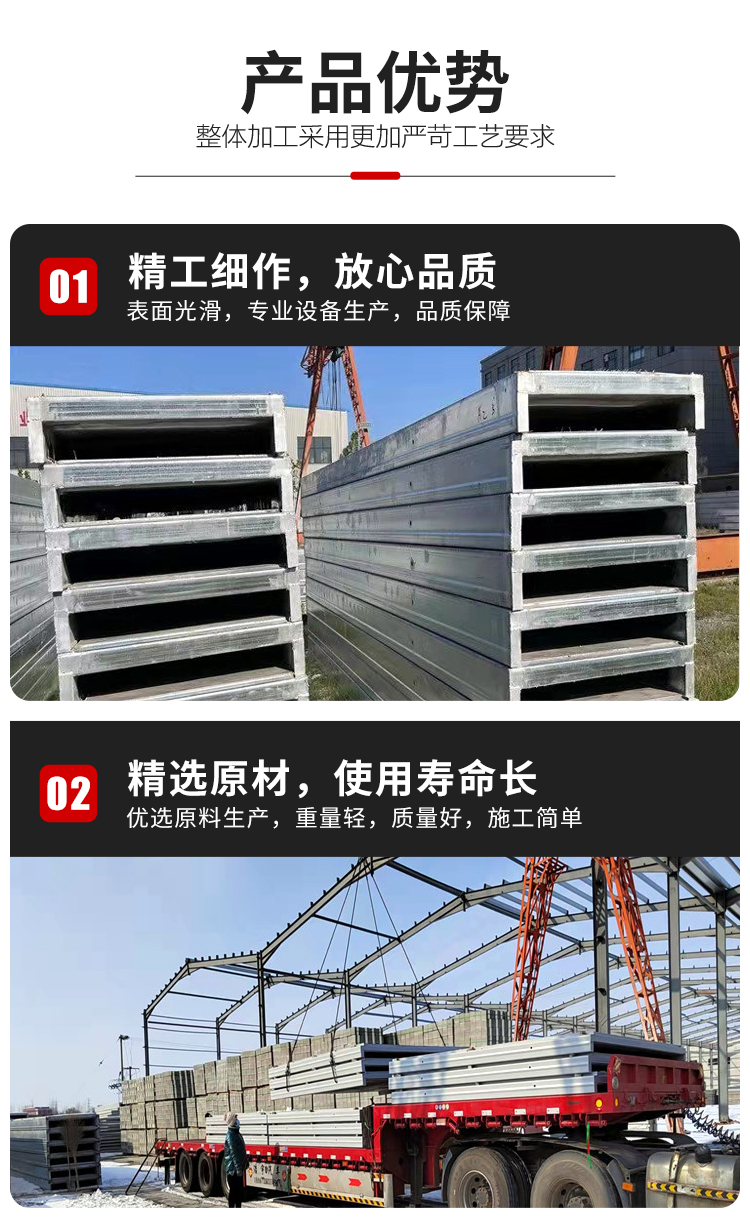 Light steel structure mezzanine floor slab apartment loft mezzanine board national standard load capacity