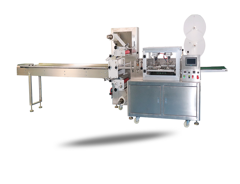 Sanitary napkin four sided sealing packaging machine, pad packaging machine, multifunctional commercial sealing equipment, supporting non-standard