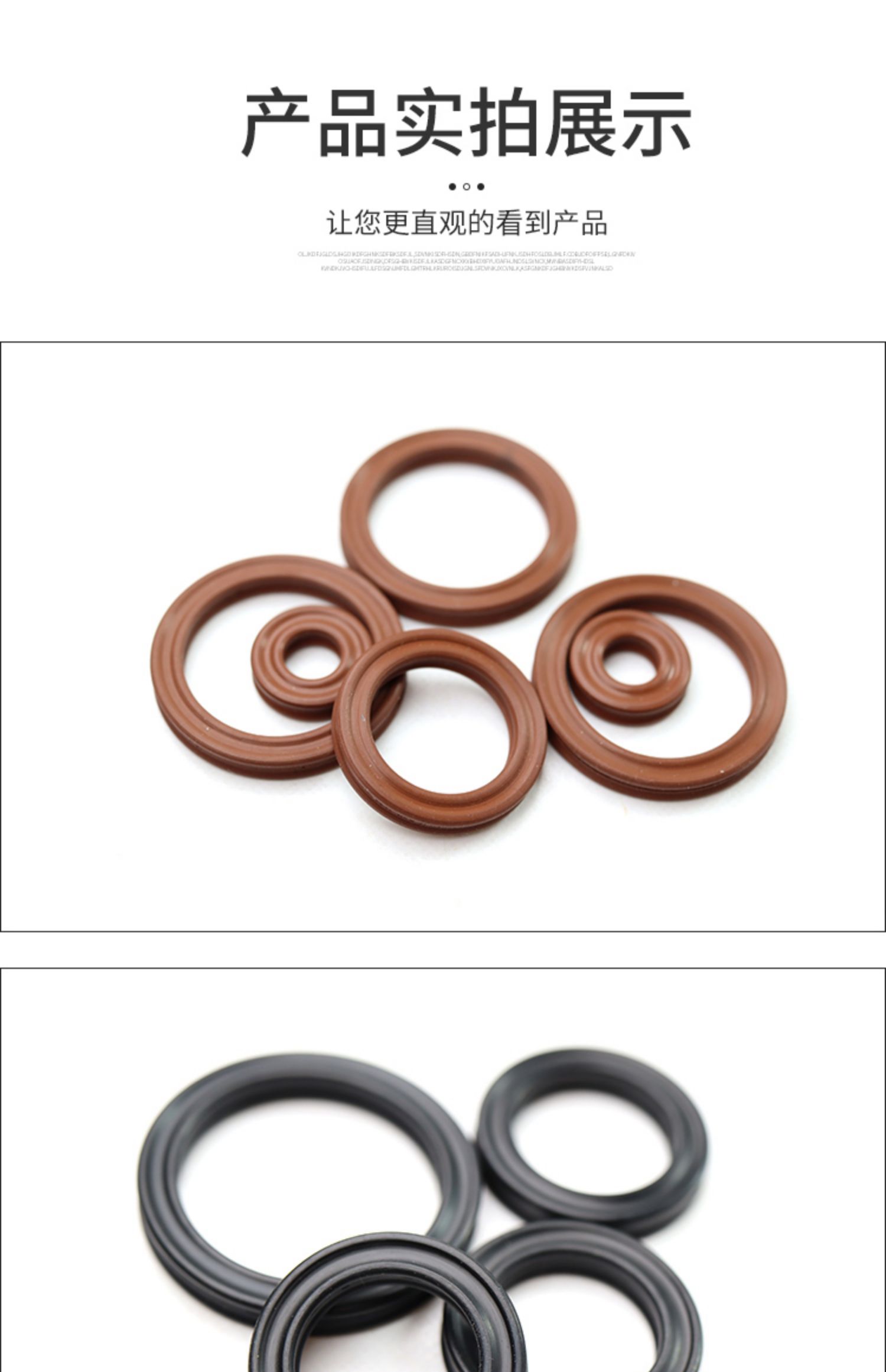 Imported X-Ring American standard four lip seal, X-shaped sealing ring, fluorine rubber star ring, customized high-temperature oil seal