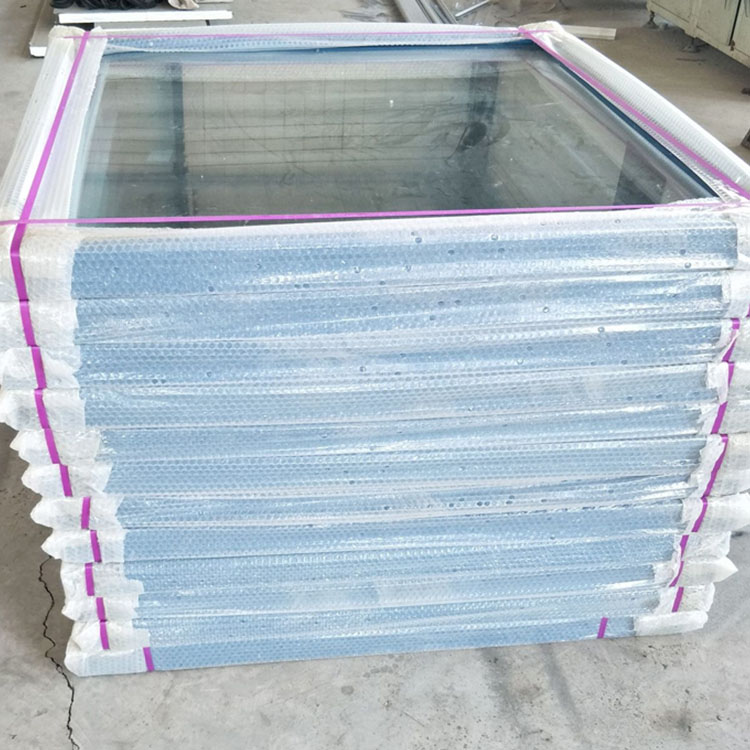 Haowei doors and windows are sold with color coated steel plate windows. The production factory processes and customizes them