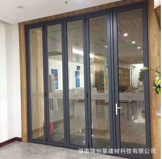 Customized aluminum alloy doors and windows, shops, fast food restaurants, KFC doors, aluminum alloy KFC sliding doors, swing doors