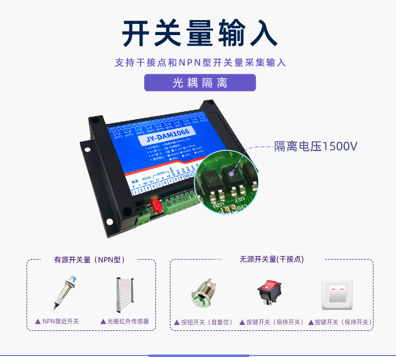 LORA-1066 Remote Control Relay Wireless Wireless Communication Analog Data Acquisition Module Lora Transmission