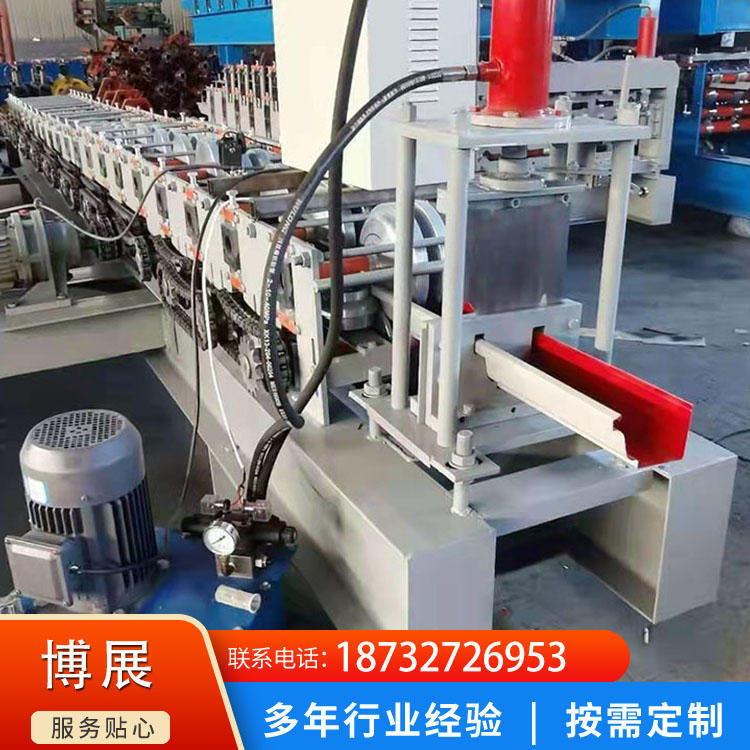 Bo Zhan Cold Bend Gutter Sink Forming Machine Tile Pressing Machine Color Steel Room Greenhouse Multiblock