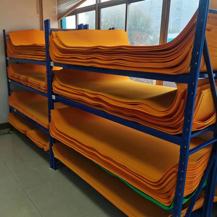 Processing high elastic 38 degree EVA foam profiled foam gasket plastic product sheet