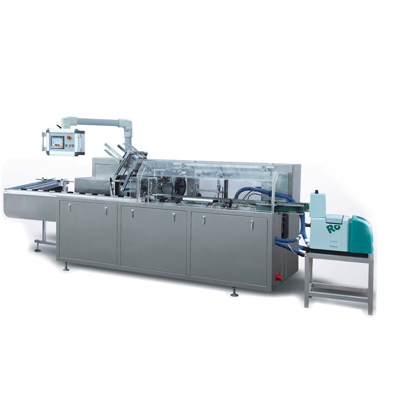 NBR-200 Food Automatic Glue Spraying and Boxing Machine, Biscuit Boxing Equipment, Daily Necessities Boxing Machinery