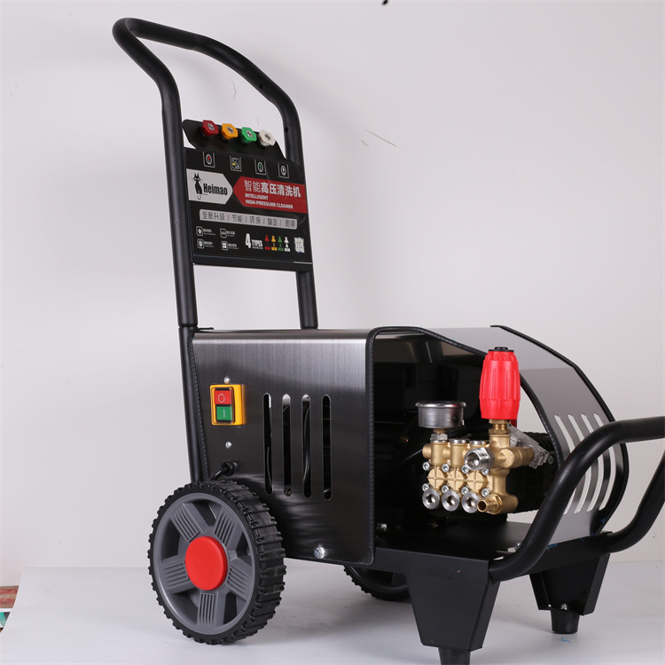 Multi functional automatic cleaning machine with coiler, commercial car washing machine, high-power Wankexing