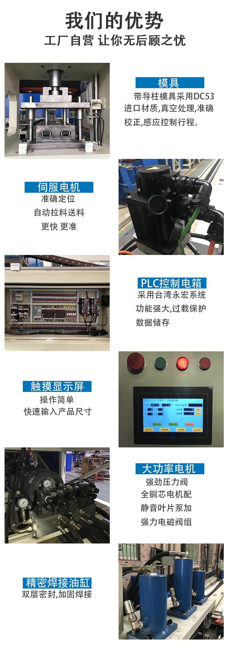 CNC hydraulic angle cutting, punching and cutting machine Fully automatic square tube angle punching and cutting machine