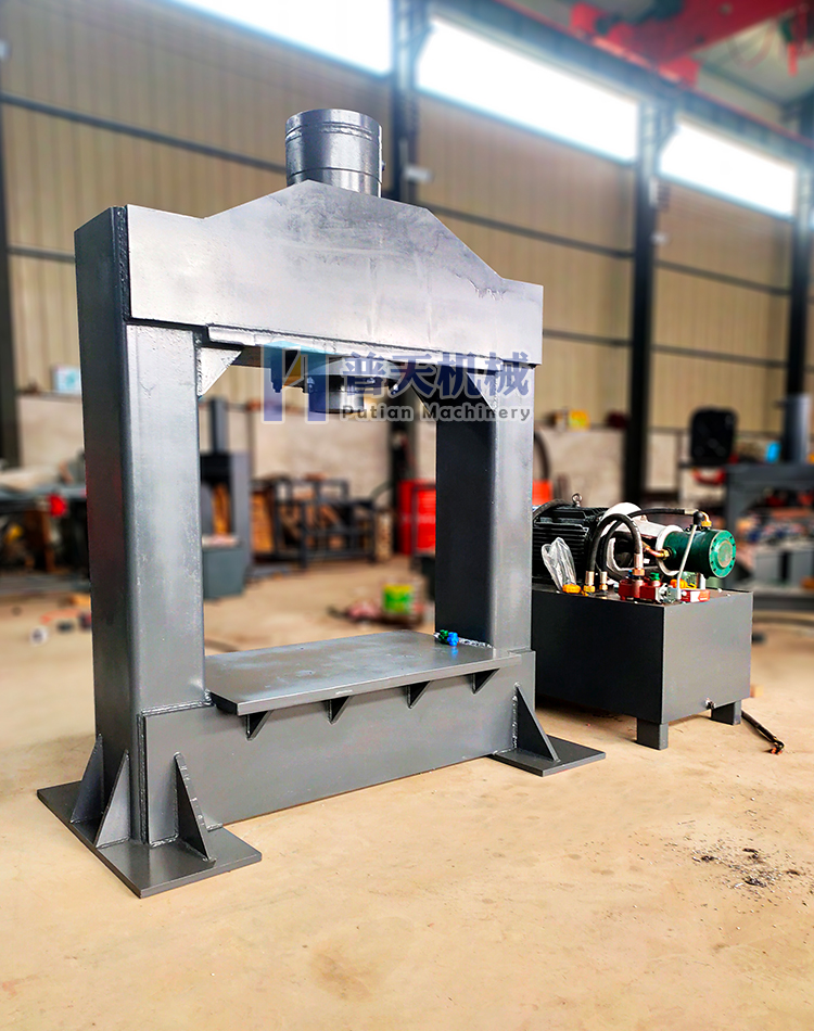 Putian hydraulic press manufacturer, four column double column motor disassembly press, high efficiency