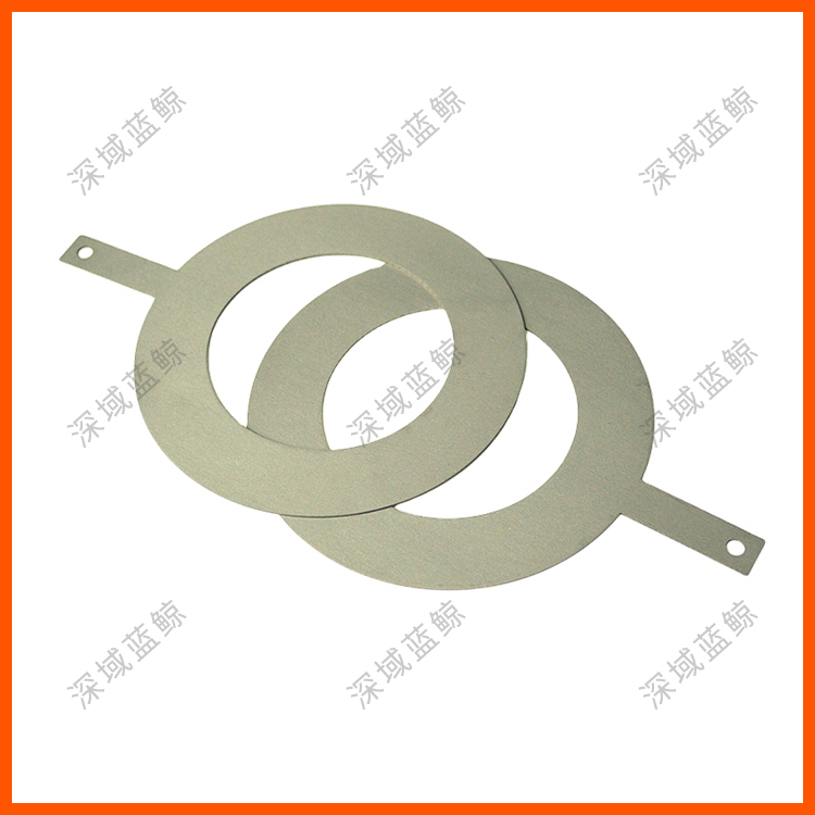 Customized tantalum grounding ring 2-3mm thick high-purity metal DN25 grounding ring processing