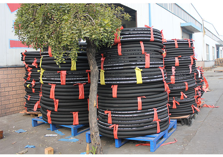 Factory supply coal mine hose, steel wire winding hydraulic hose, high-pressure mud conveying pipe physical store