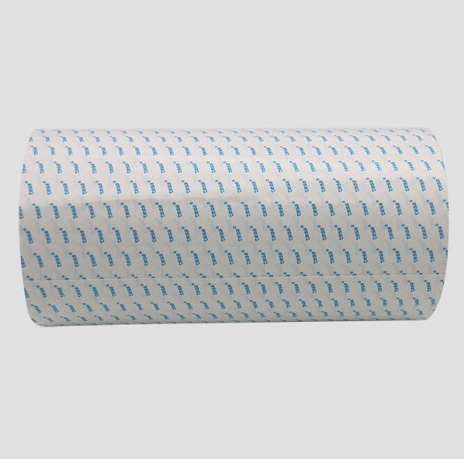 Desa tesa68616 non-woven fabric waterproof transparent double-sided tape is easy to cut, punch, and process