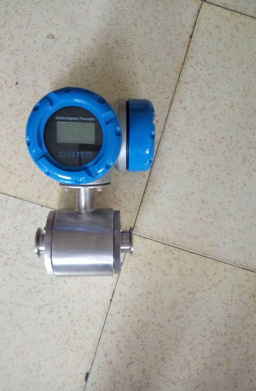 LDB260 battery powered electromagnetic flowmeter 3.6V lithium battery on-site display water meter Brooks