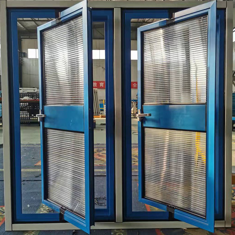 Customizable color coated vertical rotating window profiles for sale, processed and sold on demand