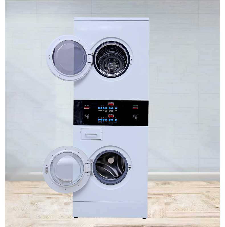 self-service down washing and up drying, fully automatic washing and offline machine, 10KG