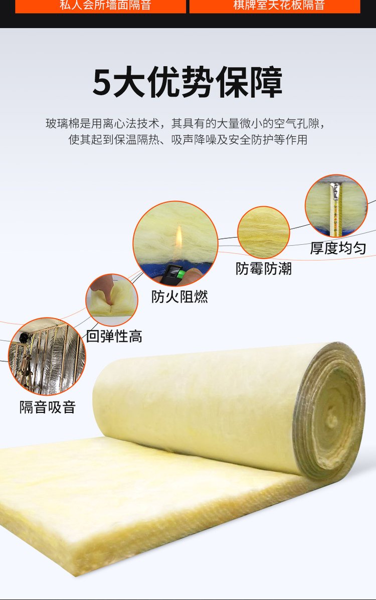 Glass wool felt, glass wool steel structure, roof insulation cotton, greenhouse fire insulation cotton