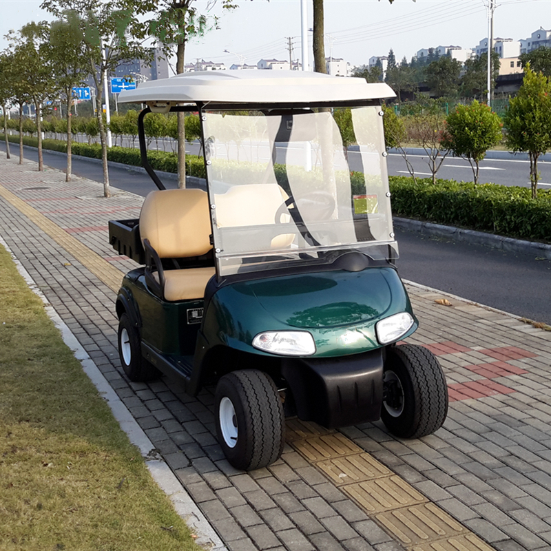 Donglang New Energy Electric Sightseeing Vehicle Upgraded Four Seat Golf Car Scenic Area for Visiting Factory Buildings