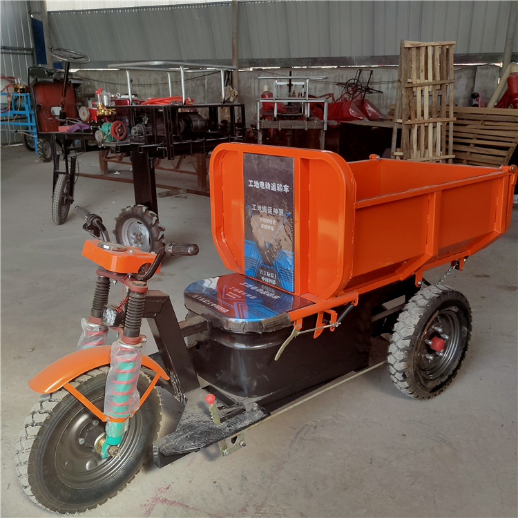 Electric engineering tricycle Xinchen chicken farm manure transport truck Construction site tipper truck